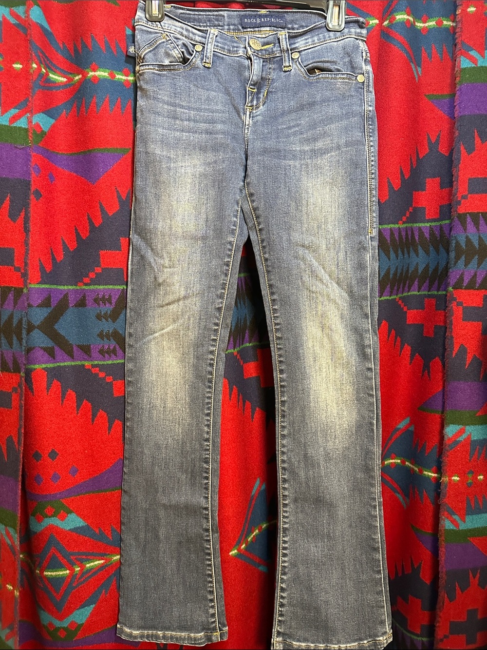Rock & Republic Straight Leg Kasandra Jeans size 2M